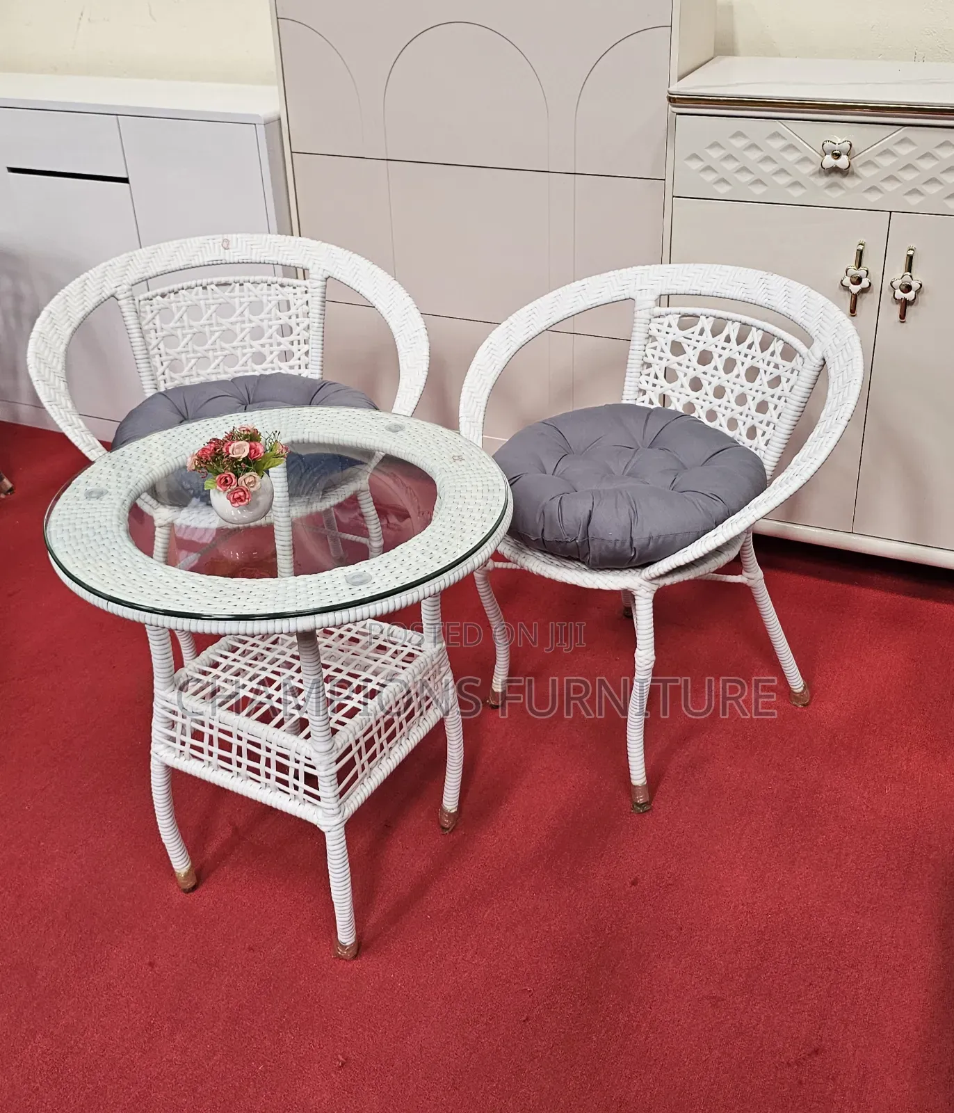 3-Piece All Weather Rattan Balcony/Patio Set