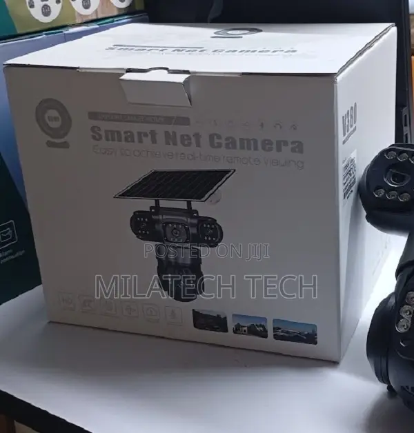 4G SIM CCTV Camera Triple Lens With Motion Tracking