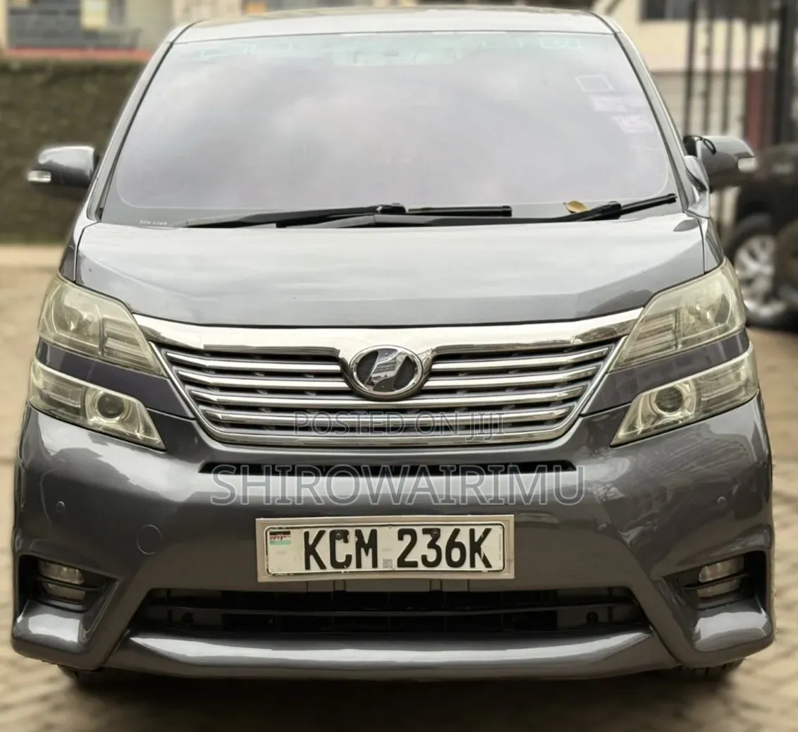 Toyota Vellfire 2010 Gray