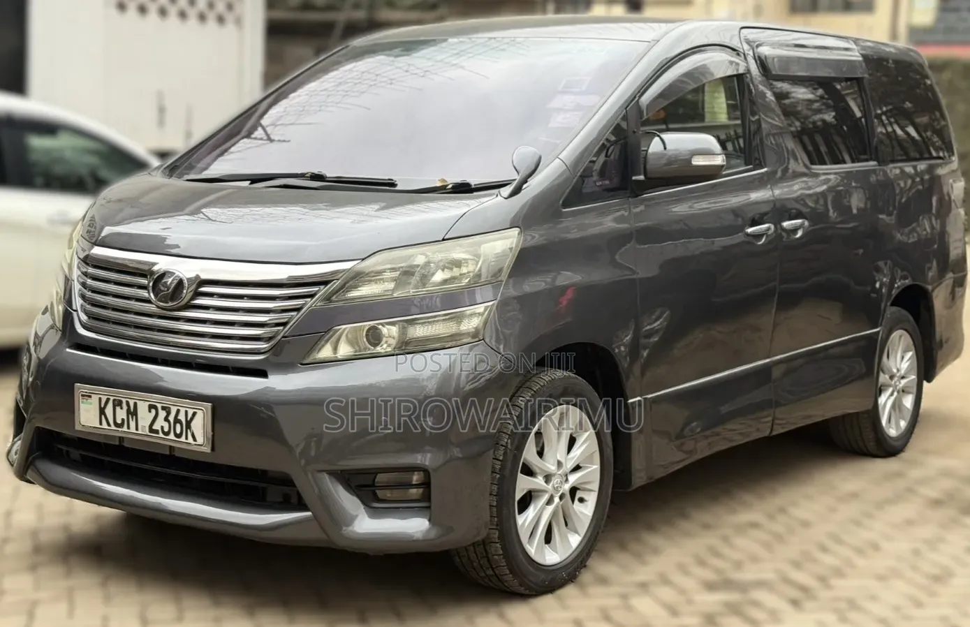 Toyota Vellfire 2010 Gray