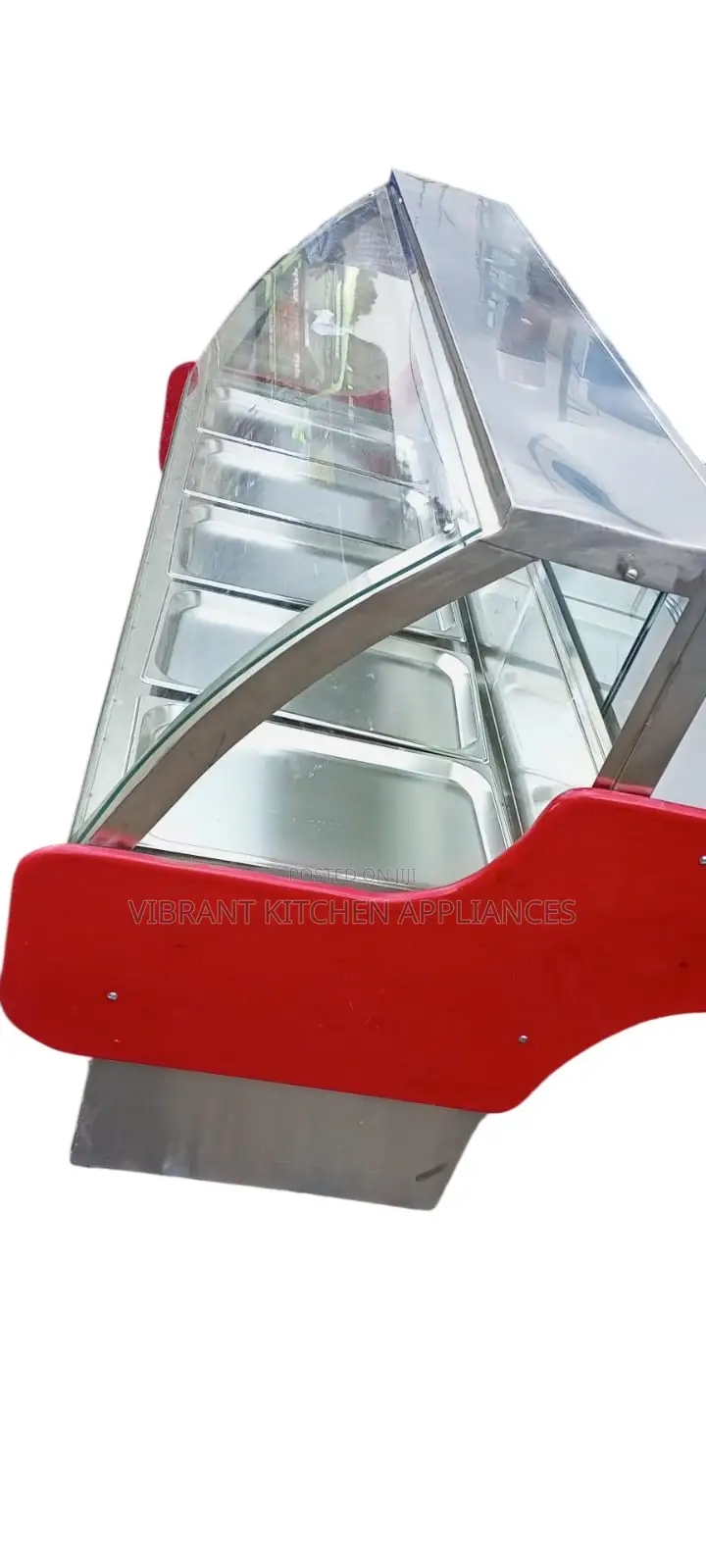 6ft Stainless Steel Meat Display Chiller