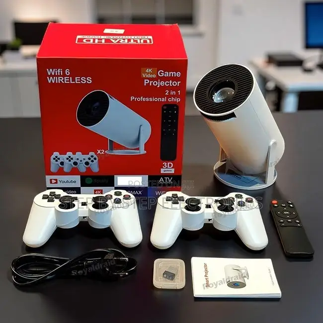 Home Theater HY300 Pro+ 2 in 1 3D Game Gaming Android Projector