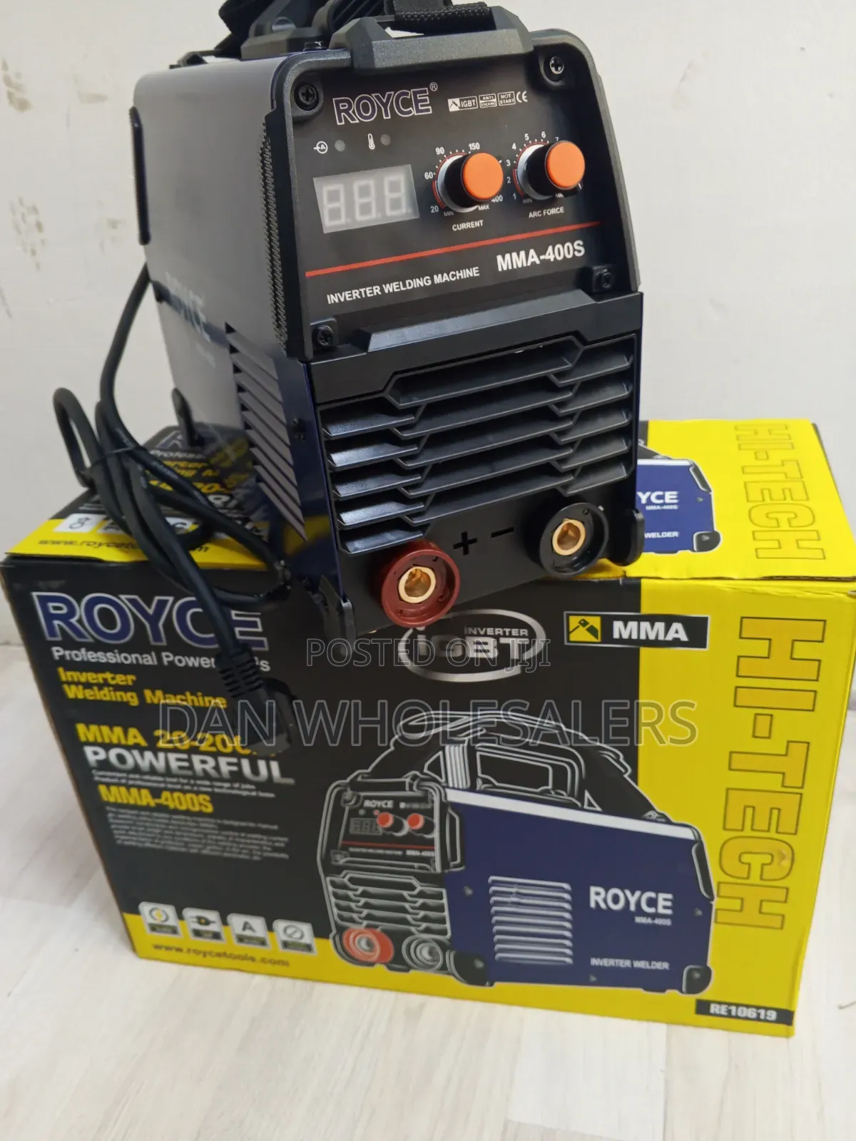 Royce Professional Inverter Welder MMA 400S Portable Design