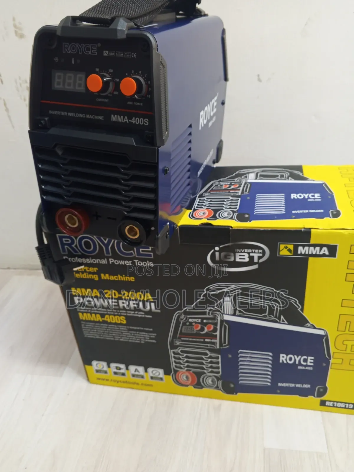 Royce Professional Inverter Welder MMA 400S Portable Design