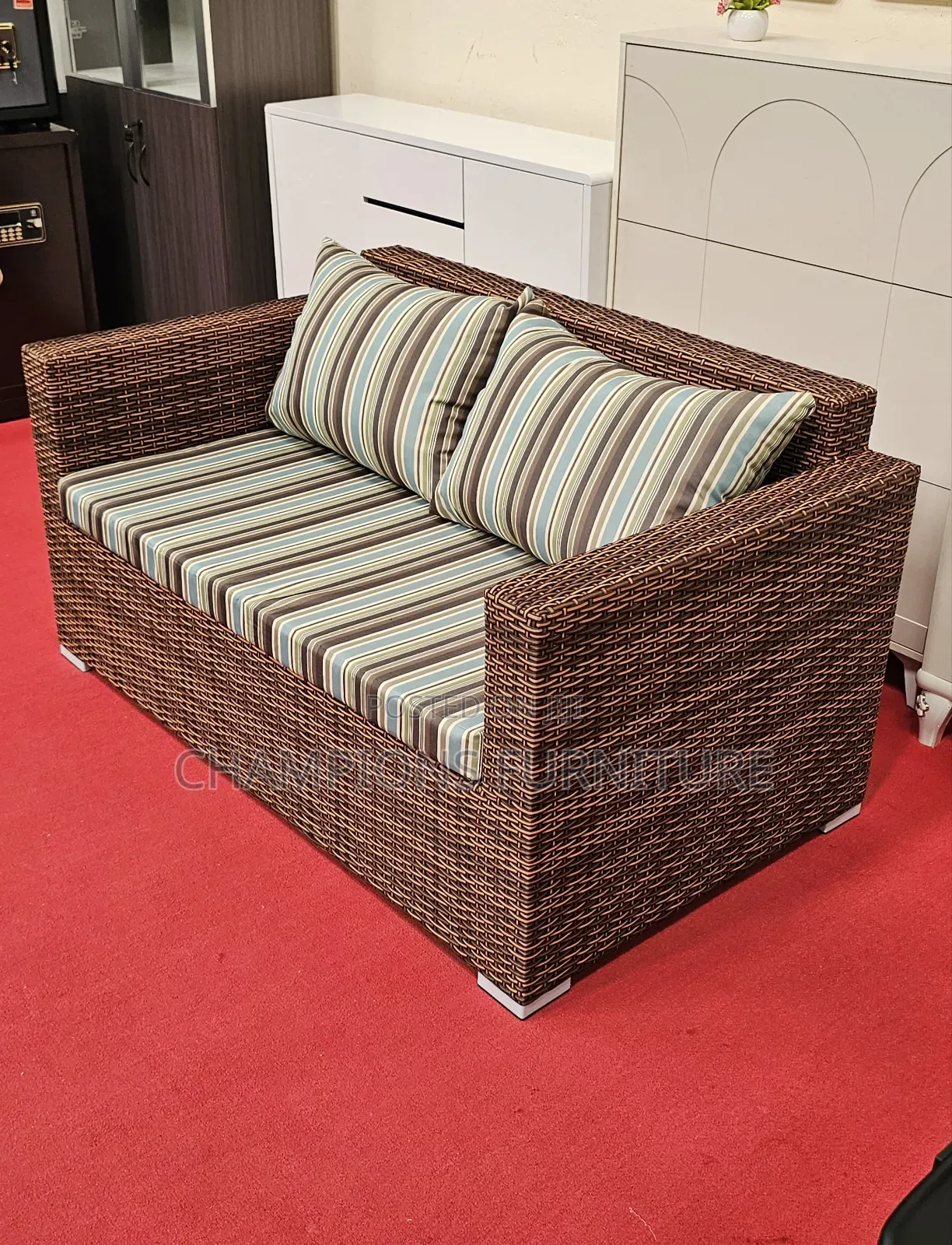 3-Seater Outdoor Rattan Sofa