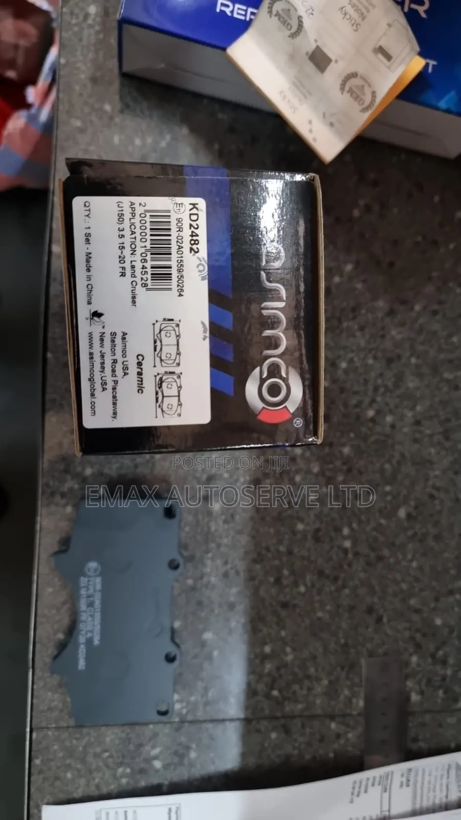 Original Break Pads Number 1 Asimco Available 5