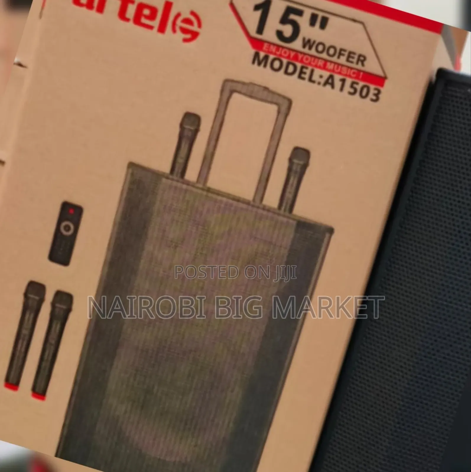 15ch Artel A1.503 Rechargeable Trolley Speaker