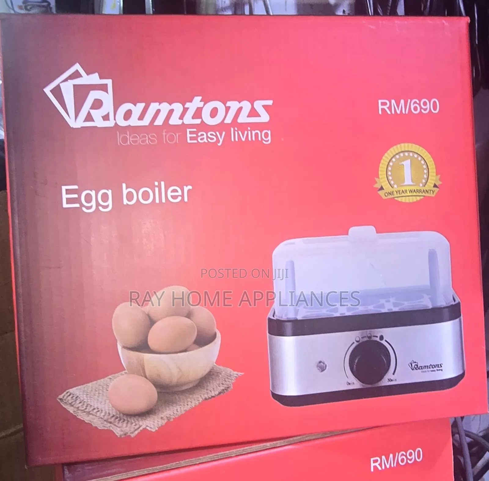 RM 690 Ramtons Egg Boiler