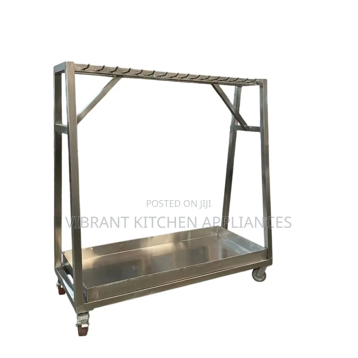 Stainless Steel Butchery Carcass Trolley