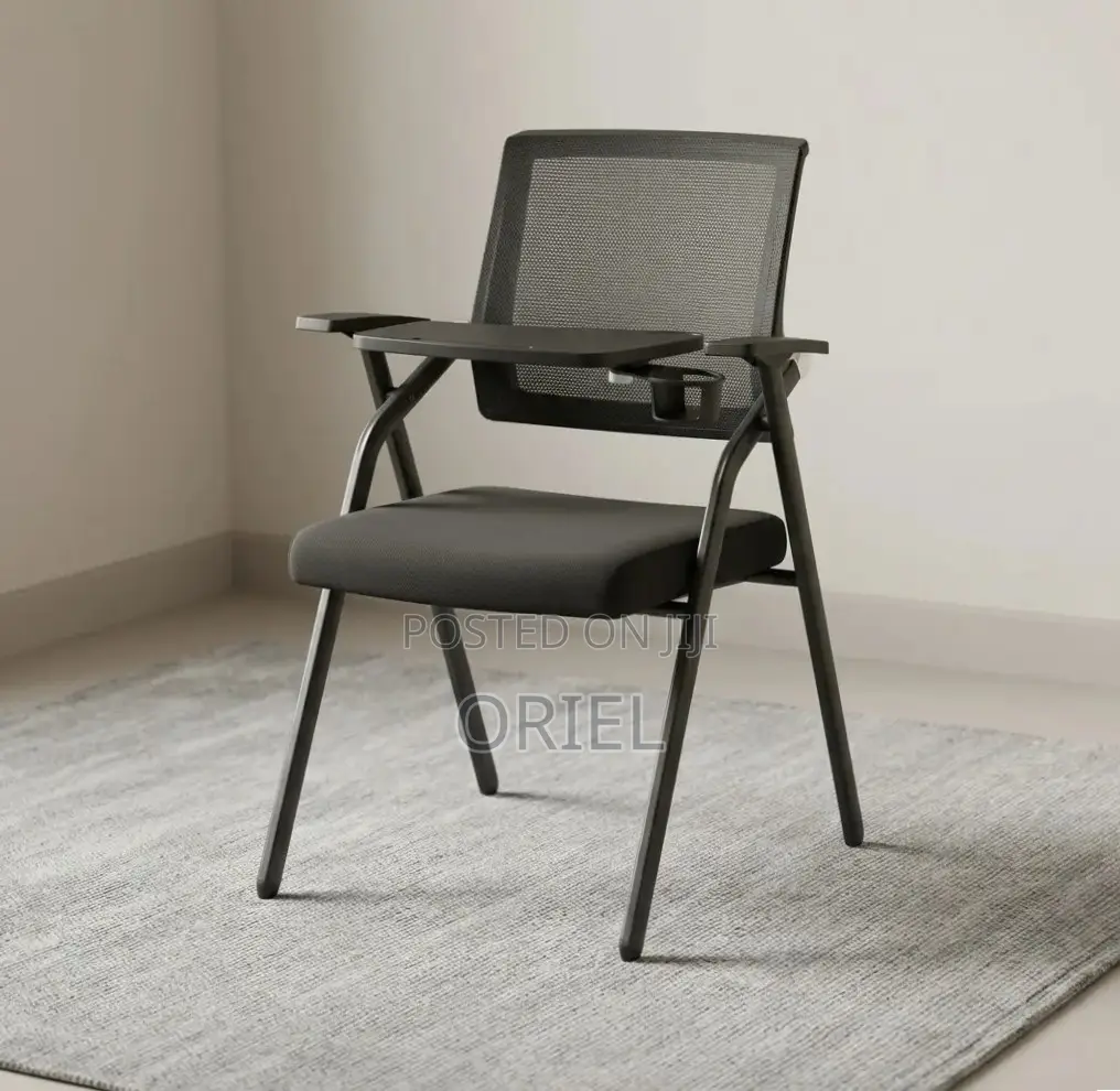 Office Chair : Study Conference Chair With Writing Pad
