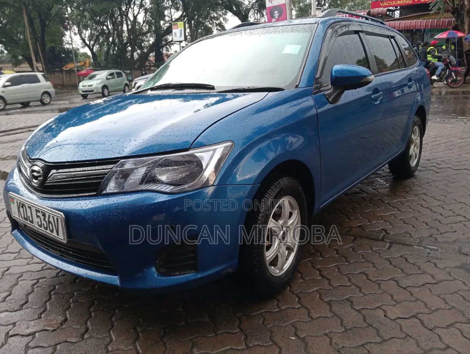 Toyota Corolla Fielder 2015 Blue