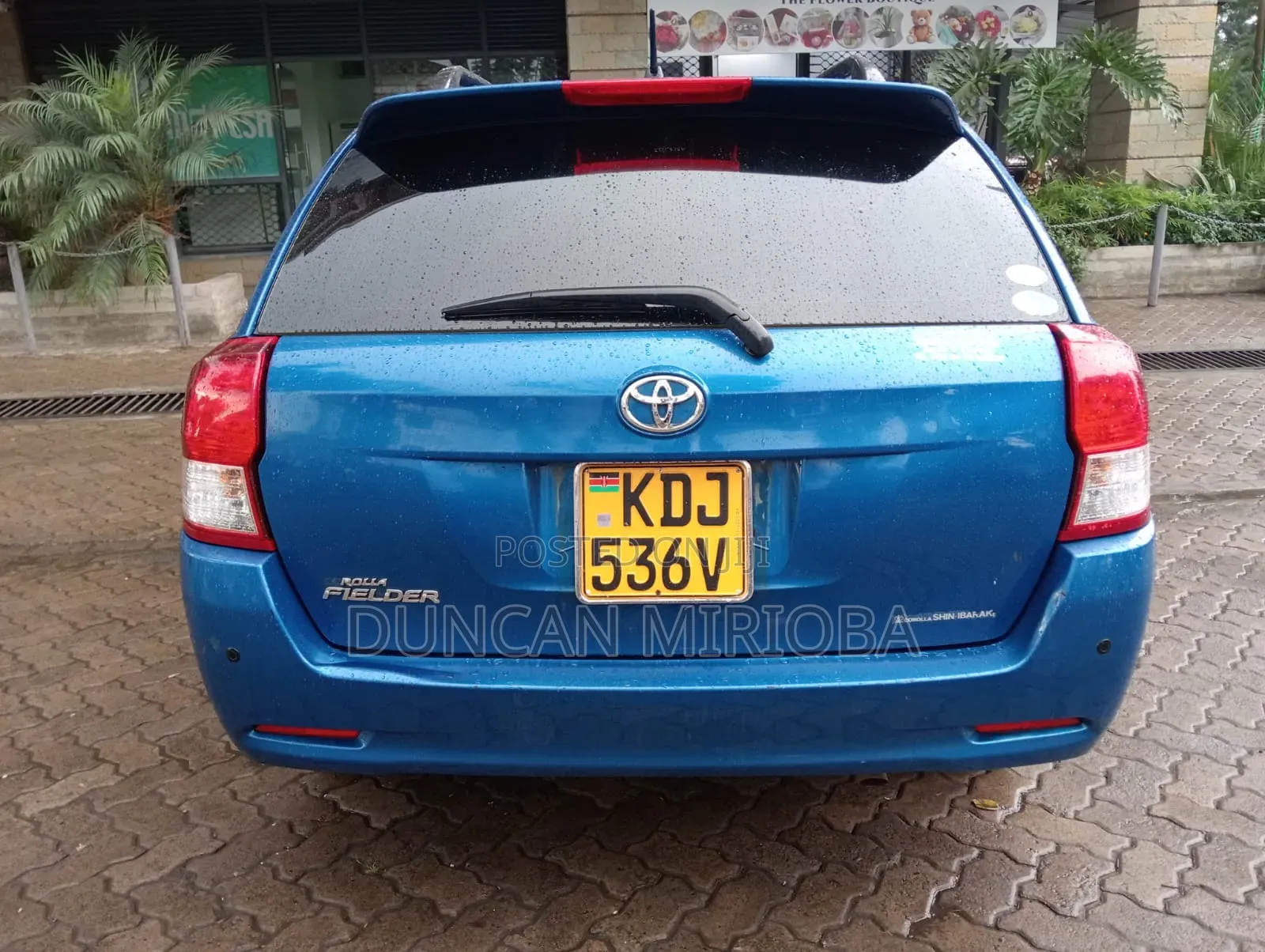 Toyota Corolla Fielder 2015 Blue