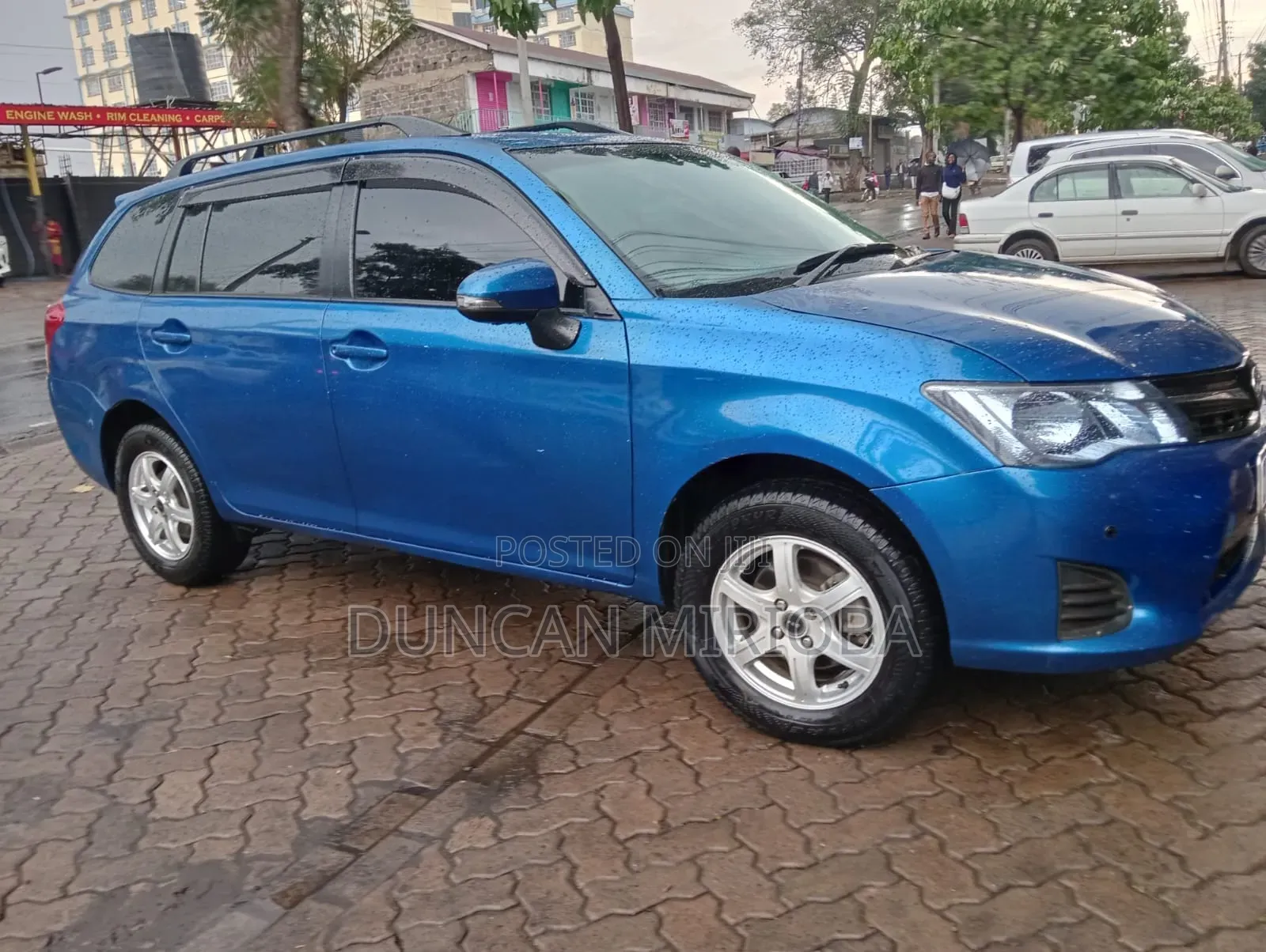 Toyota Corolla Fielder 2015 Blue