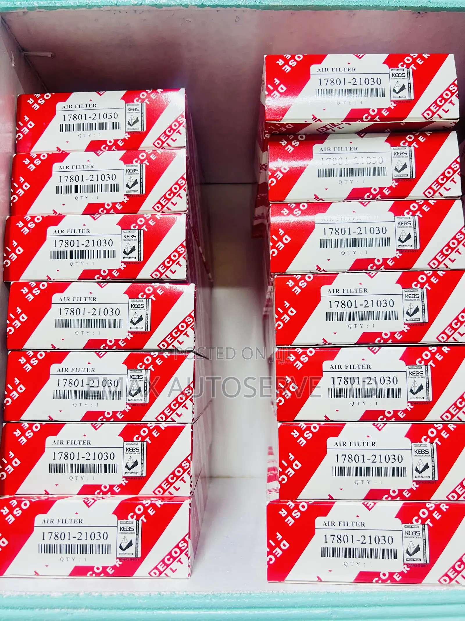 21030 Air Filters / Air Cleaners for All Toyota Cars 7