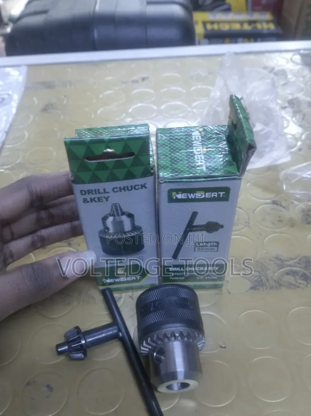 Drill Chuck and Key Set- 10mm