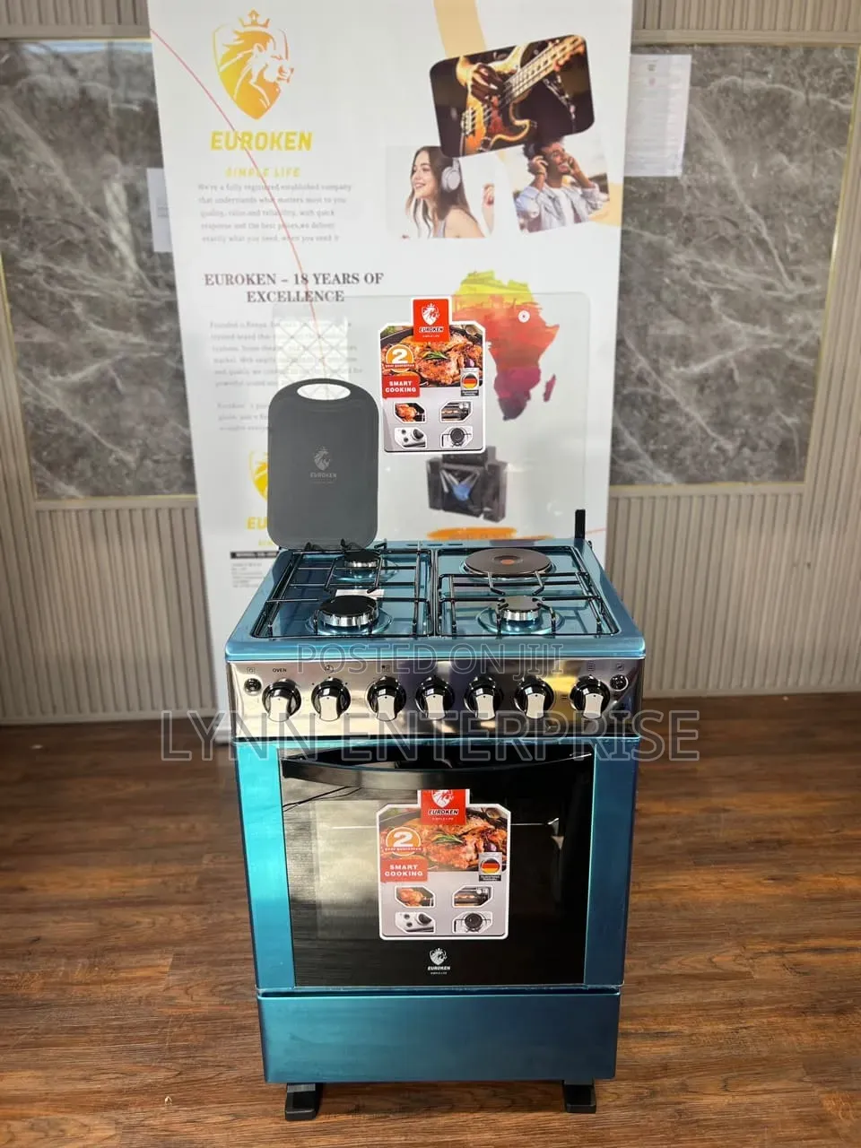 Euroken -60*65 (3+1)
1.Rappit Hot Plate 
2.Pulse Ignition