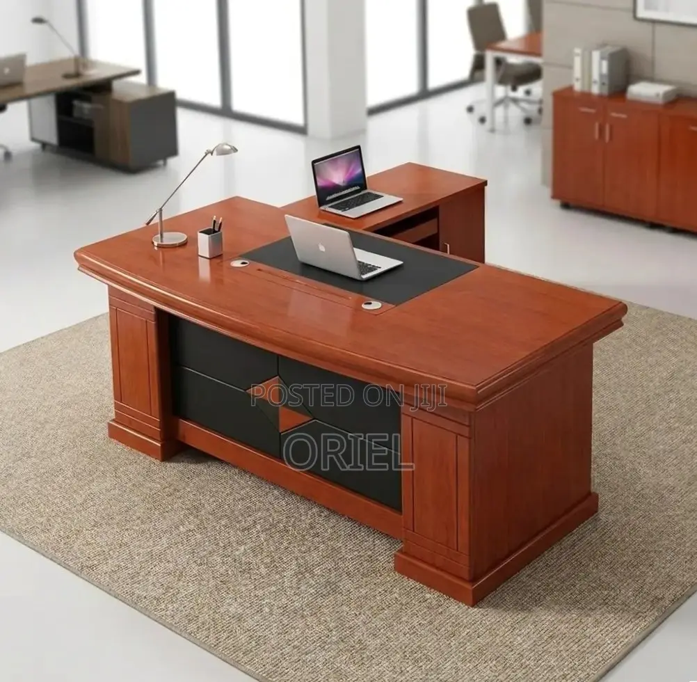 Office Table : Mahogany 160CM Executive Table