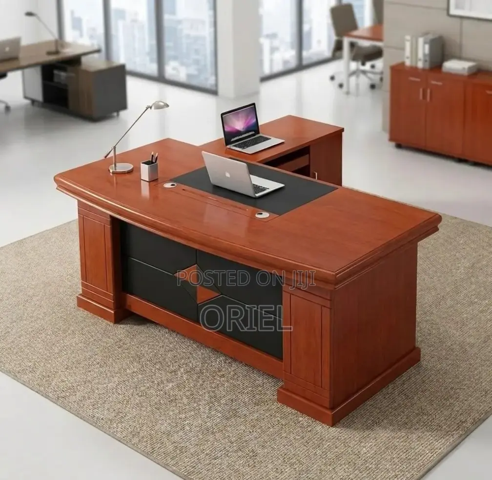 Office Table : Mahogany 160CM Executive Table