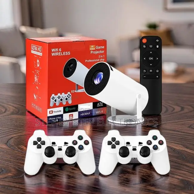 Dynamic HY300 Pro+ 2 in 1 3D Game Gaming Android Projector