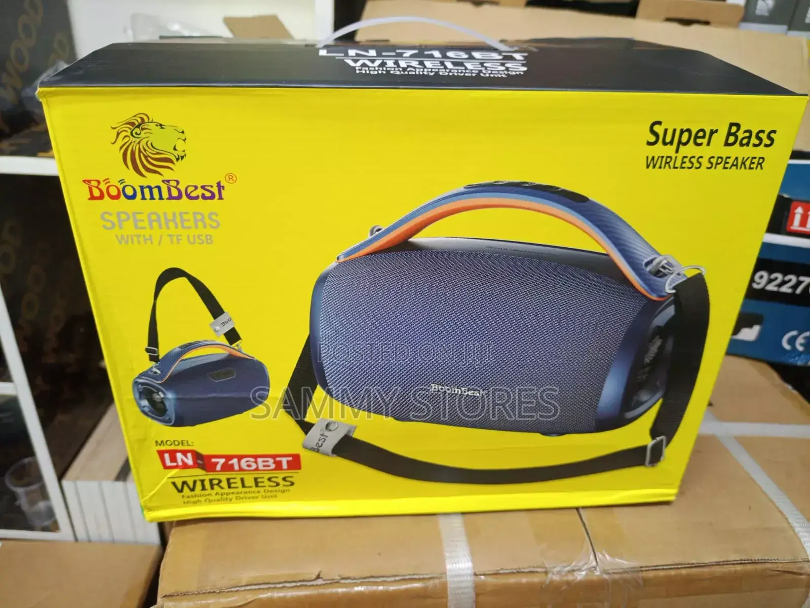 BoomBest Super Bass Wireless Speaker LN-716BT With USB TF Card