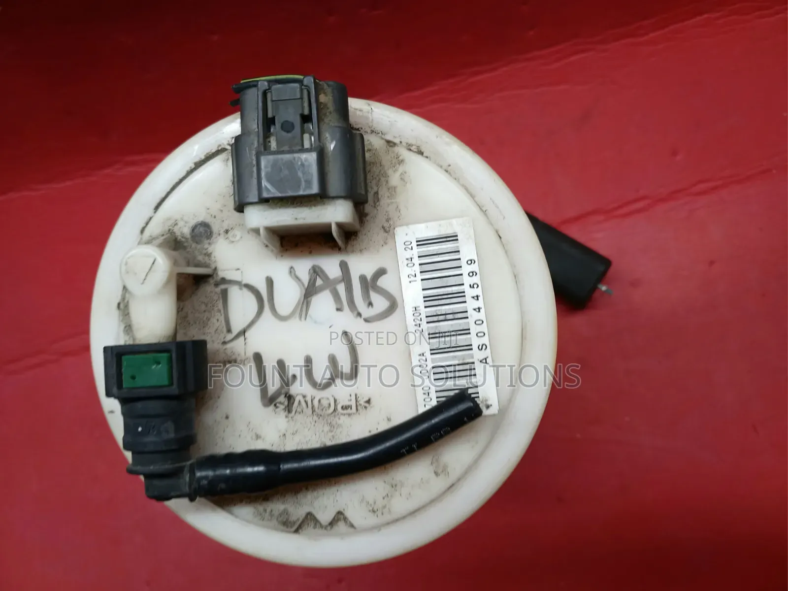 Fuel Pump Nissan Dualis 4wd