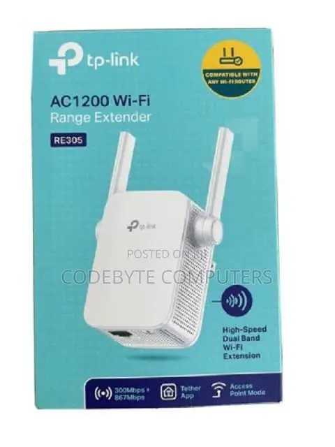 RE305 AC1200 Mesh Wi-Fi Range Extender