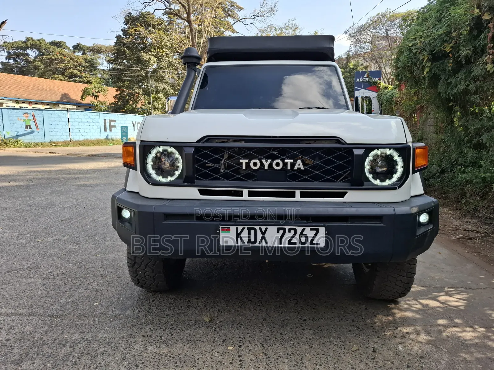 Toyota Land Cruiser 76 Series 2012 White