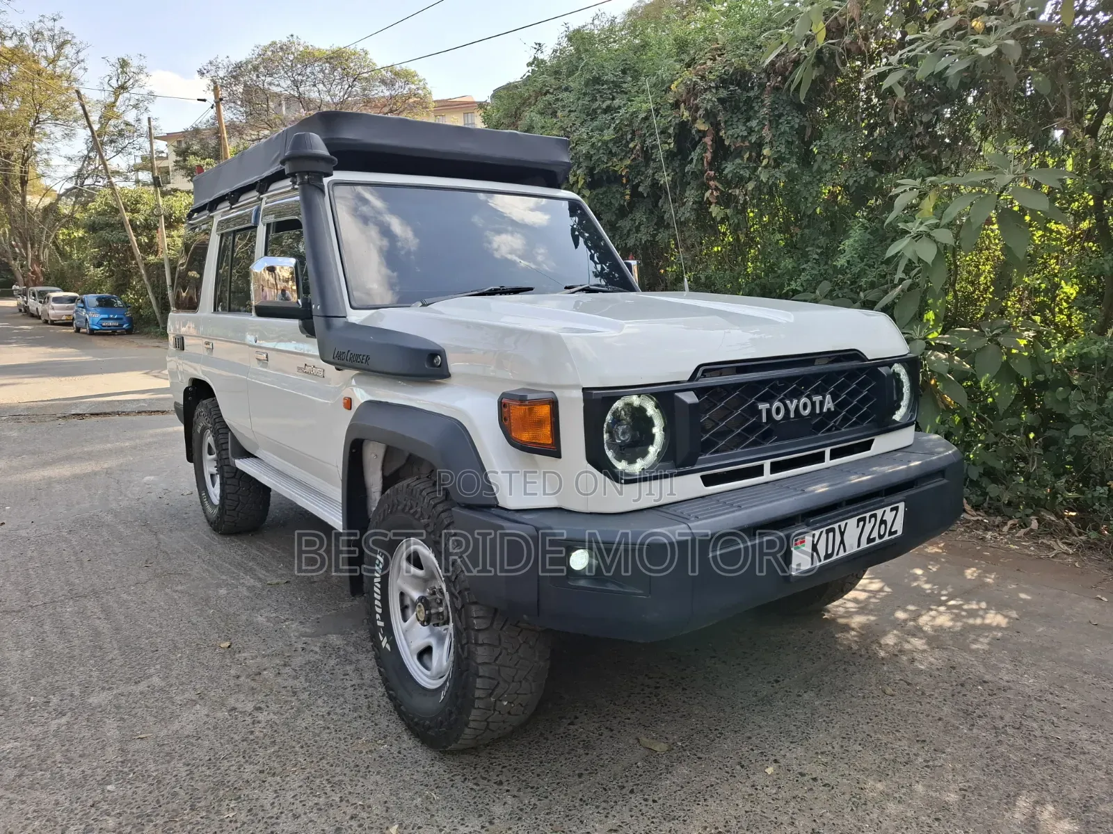 Toyota Land Cruiser 76 Series 2012 White