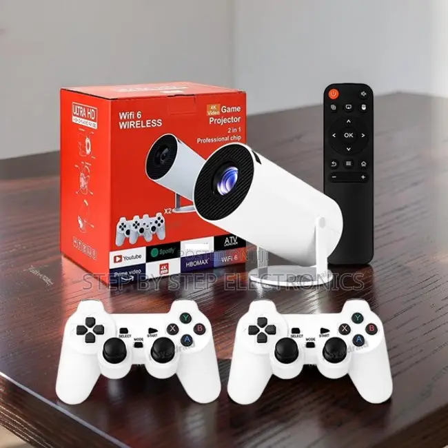 User-Friendly HY300 Pro+ 2 in 1 3D Game Gaming Android Projector
