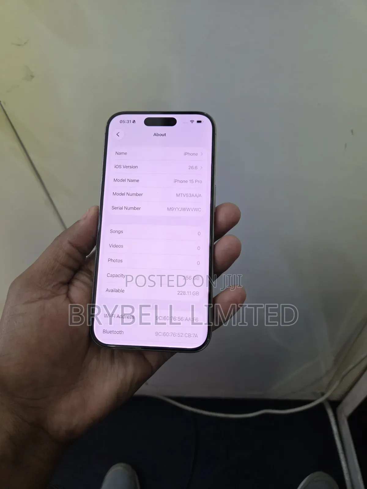 Apple iPhone 15 Pro 256 GB Gray