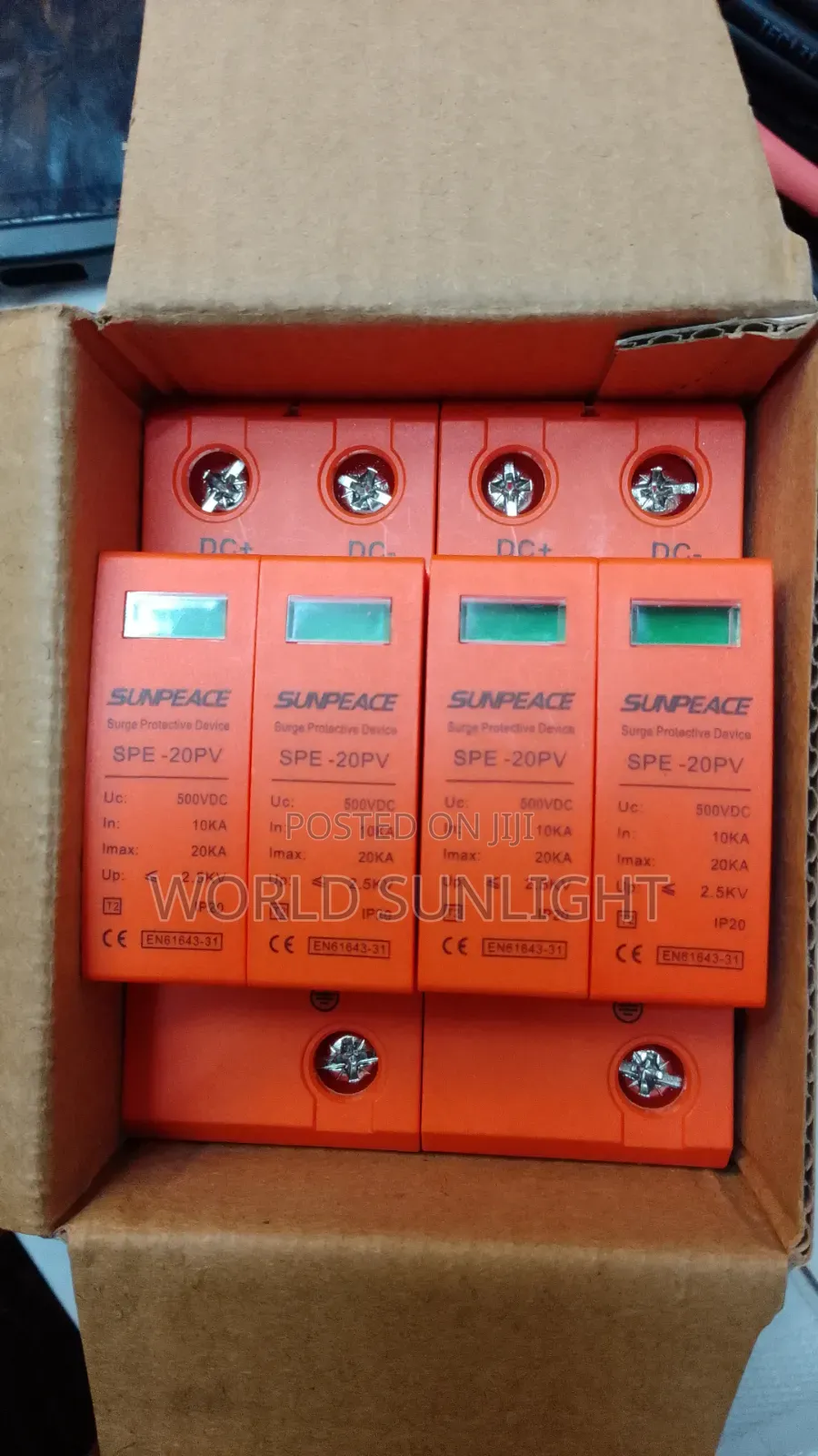 2pole 500v DC SPD