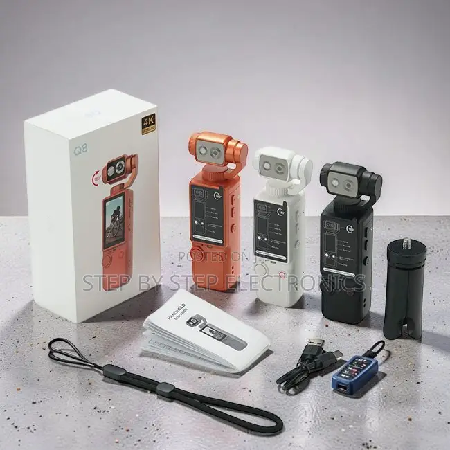 Handheld Sports Q6,Q7,Q8 Rotating Video Recording Action Cameras