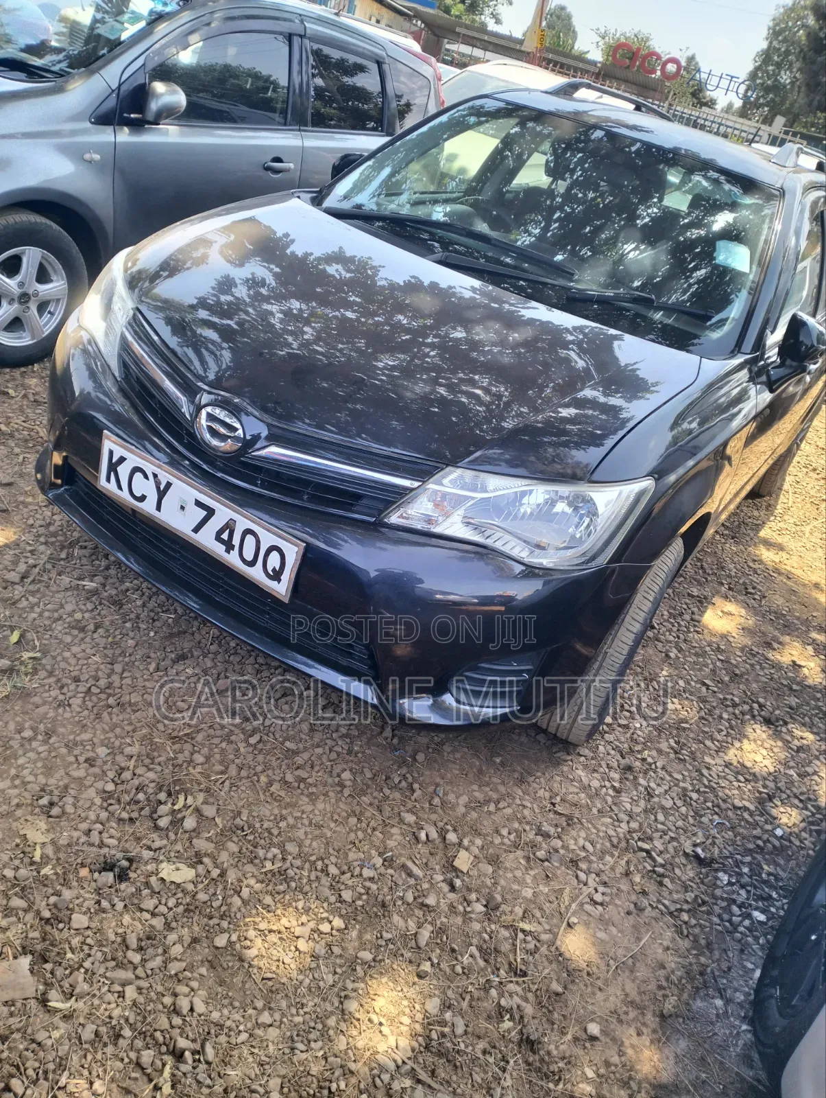 Toyota Corolla Fielder 2014 Black