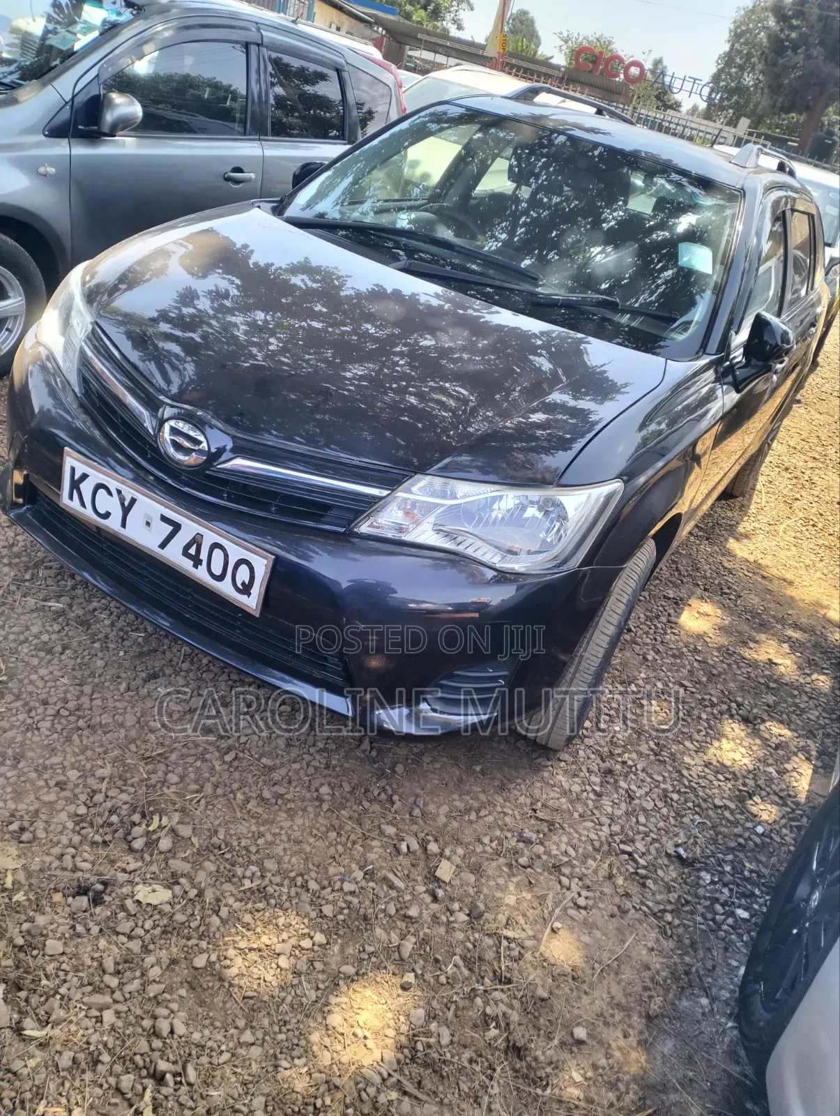 Toyota Corolla Fielder 2014 Black