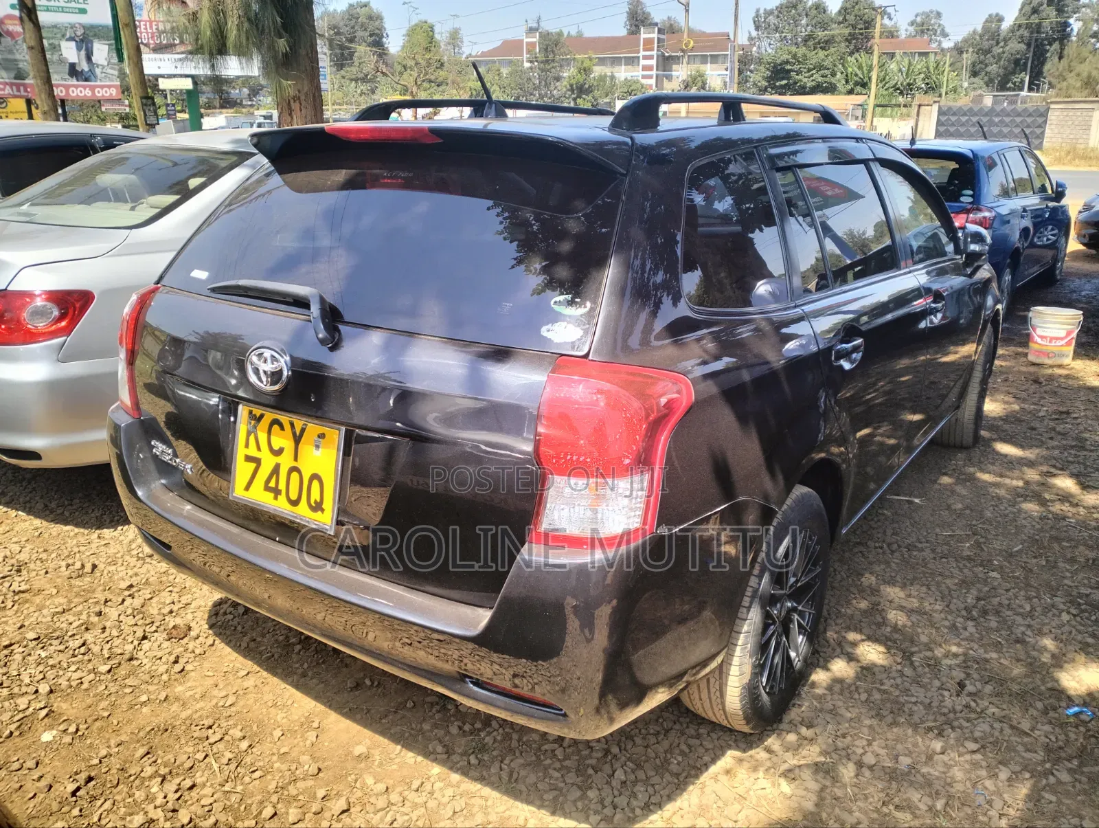 Toyota Corolla Fielder 2014 Black