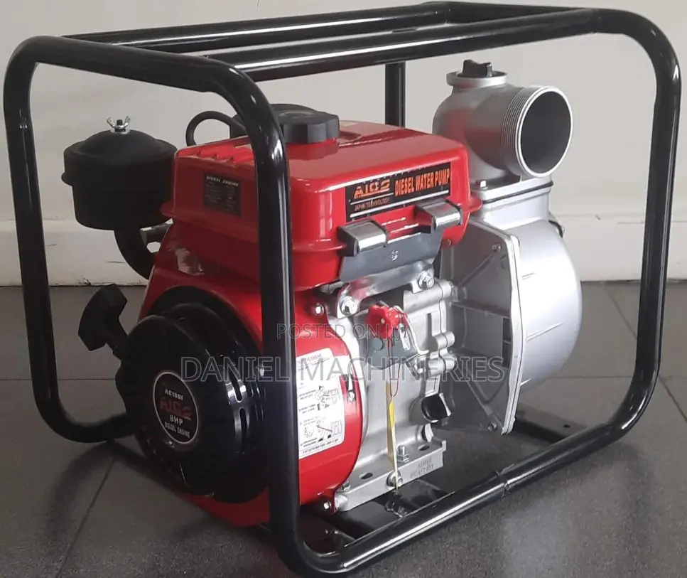 Aico Japan Diesel Water Pump 3 Inches NORMAL PRESSURE With 8HP Engine