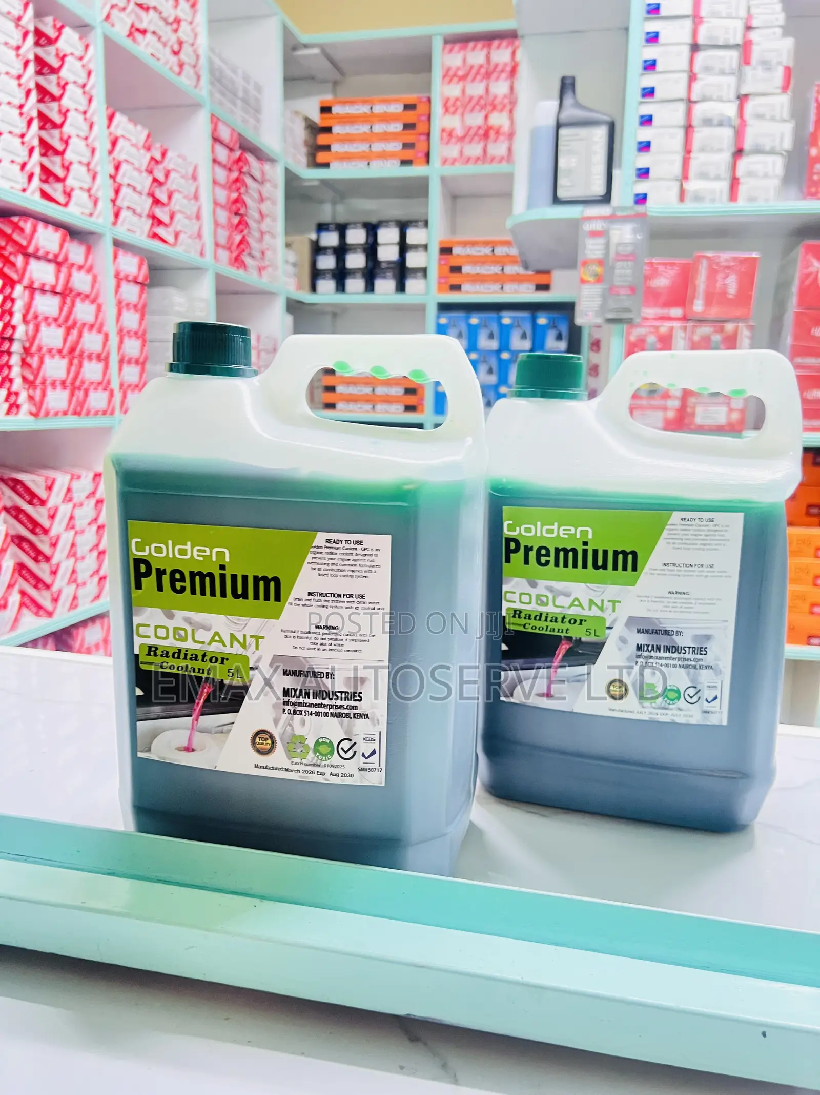 Golden Premium Coolant Green Available in Wholesale Price