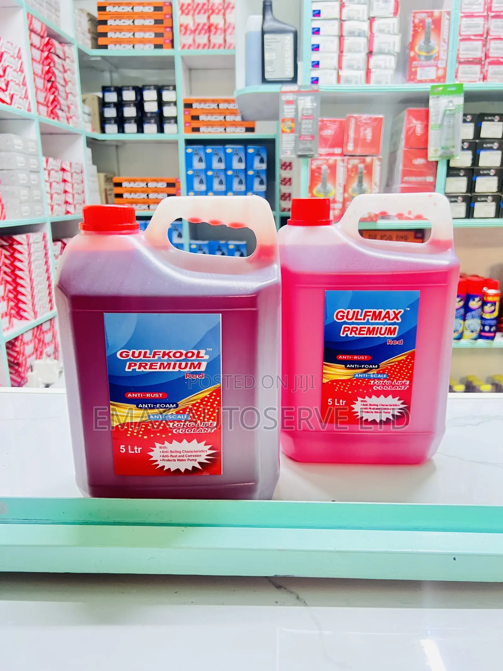 Gulfcool/ Gulfmax Coolant Available 5L in Wholesale