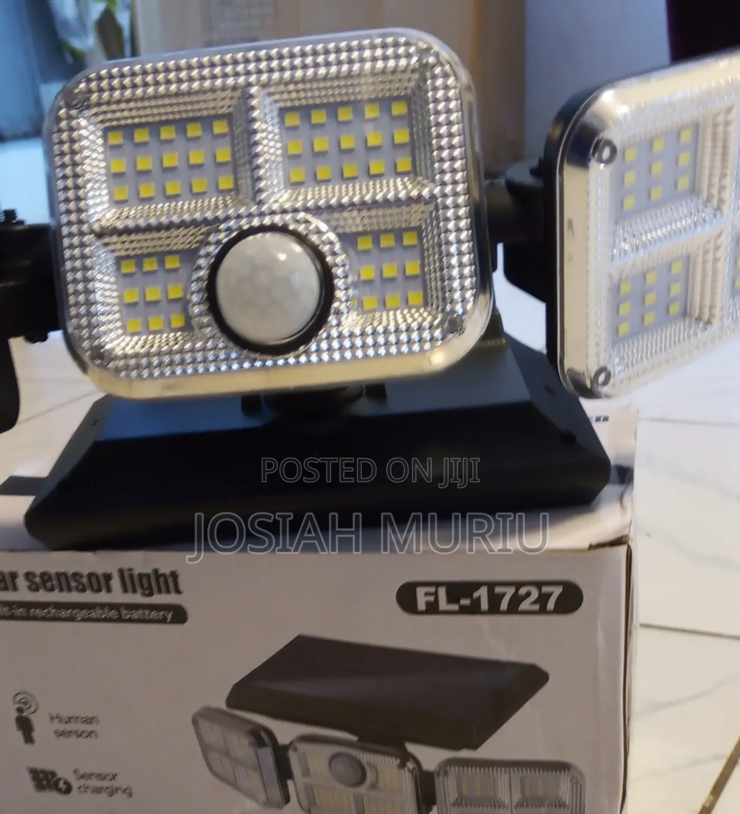 FL-1727 Triple Head Solar Led Outdoor Light
