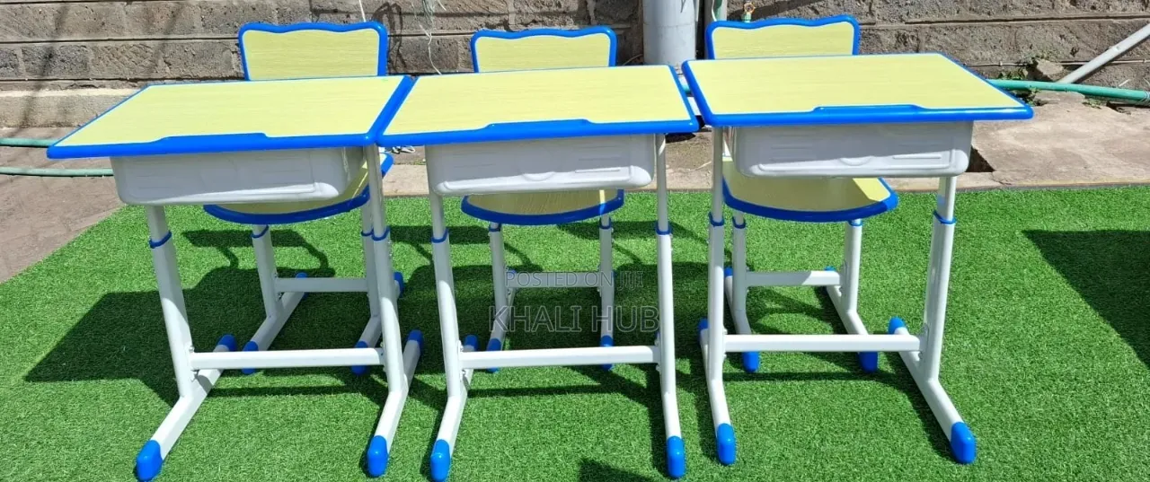 Modern School Locker Desk Chair Set