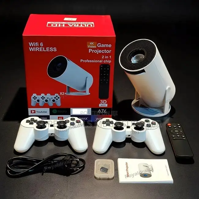 Professional HY300 Pro+ 2 in 1 3D Game Gaming Android Projector
