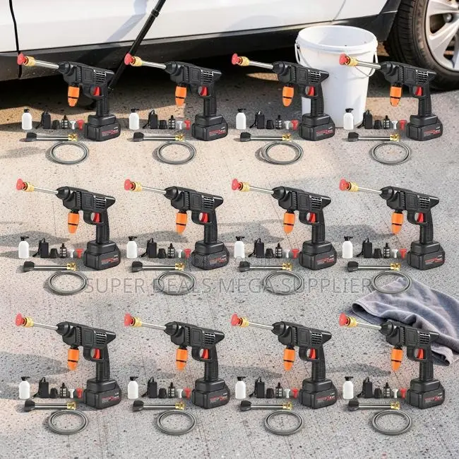 Factory Direct Prices Cordless Portable High Pressure Car Washer Guns