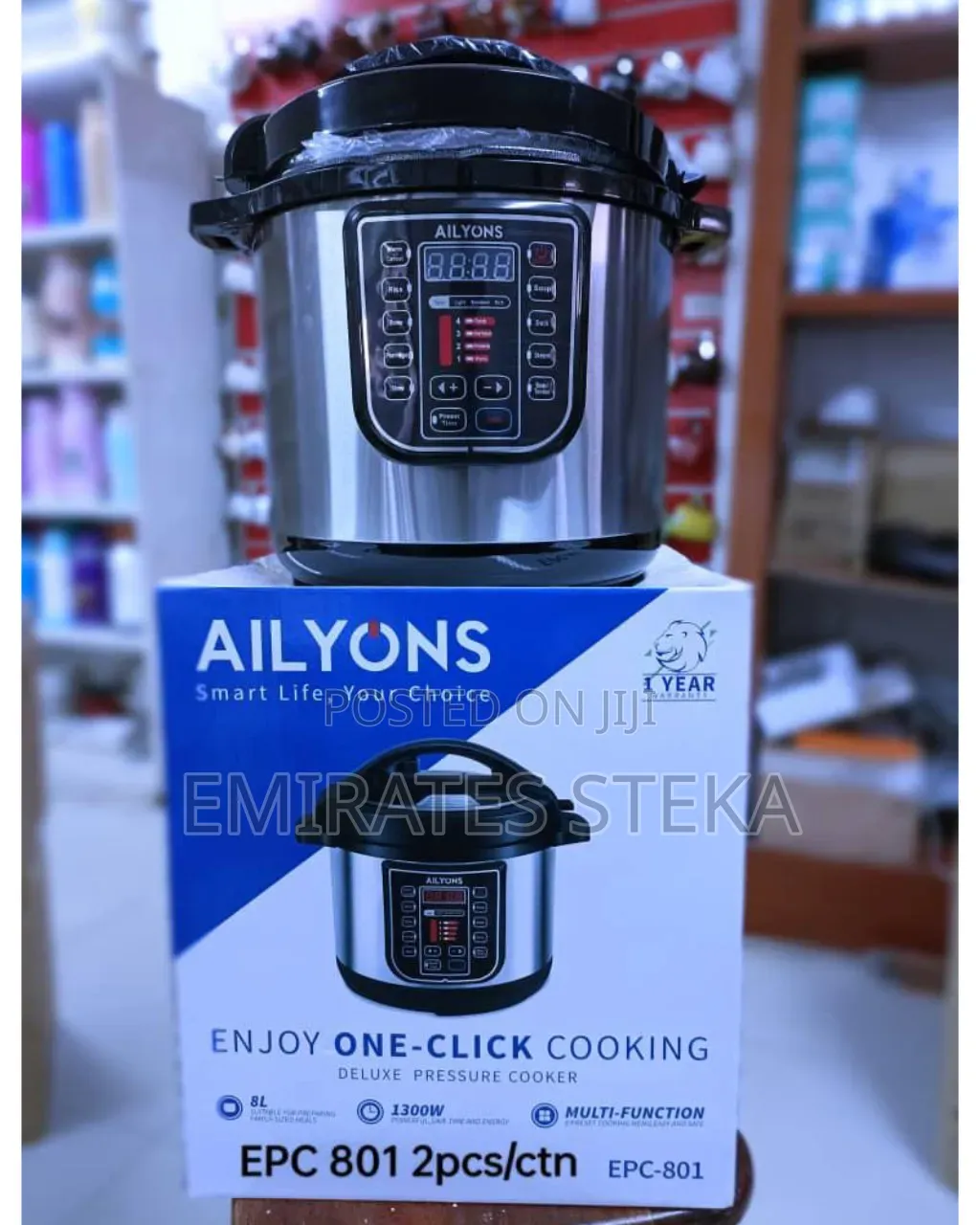 AILYONS Electric Pressure Cooker - 6L