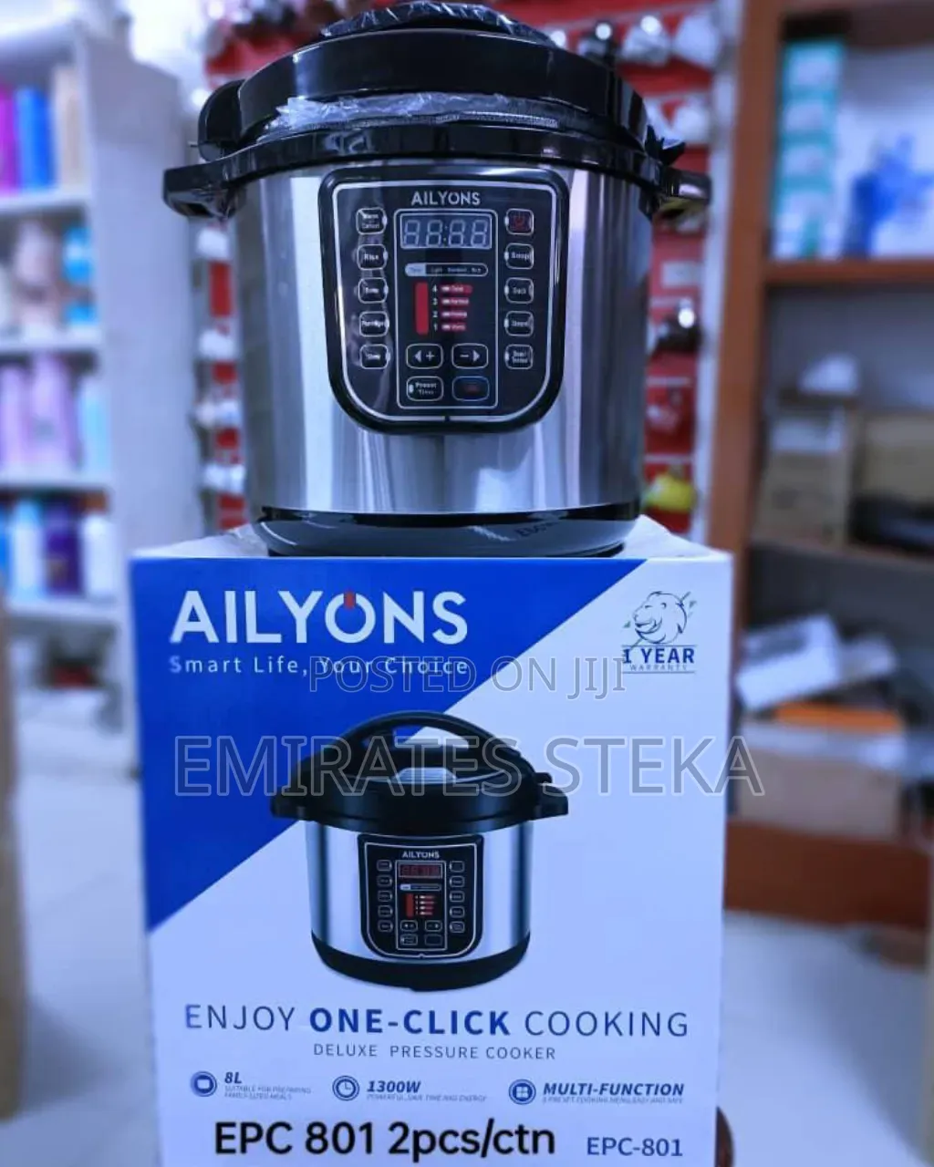 AILYONS Electric Pressure Cooker - 6L