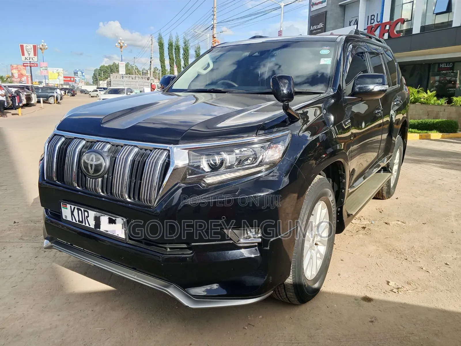 Toyota Land Cruiser Prado 2018 Black