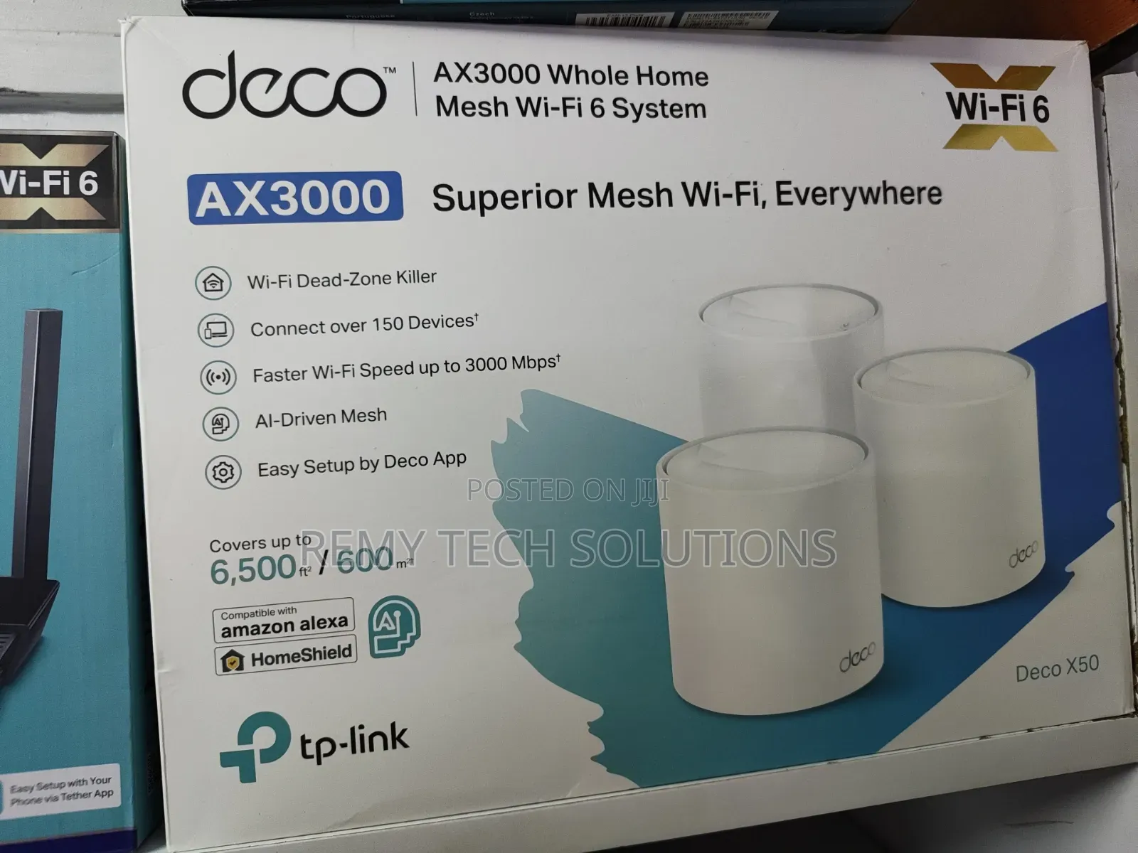 TP-Link Deco X50 AX3000 Whole Home Mesh Wi-Fi 6 System