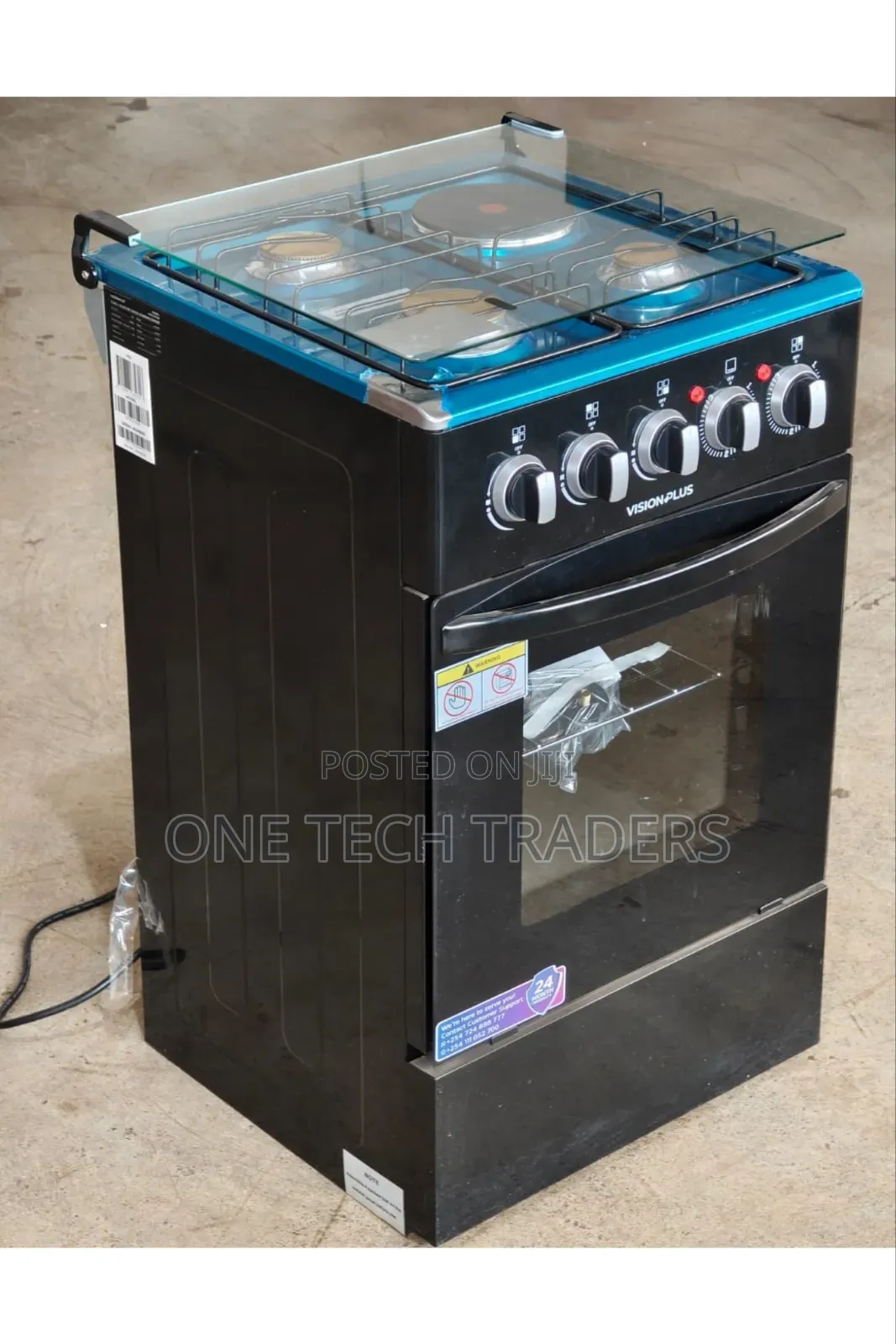 Standing Cooker 3+1 Cooker With Electric Oven- Vision Plus