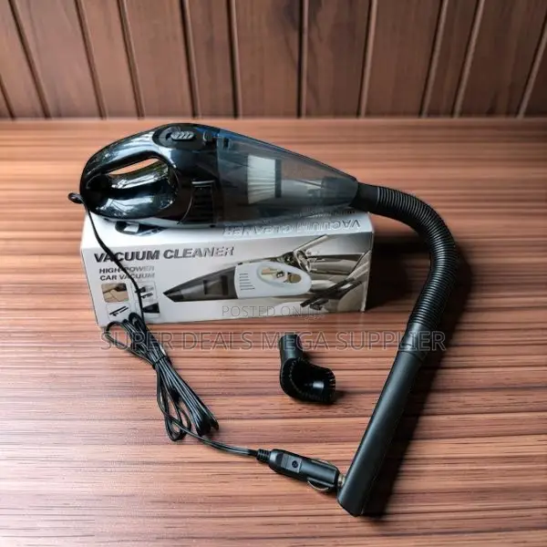 Sleek Finish Portable Handheld Car Vacuum Cleaner
