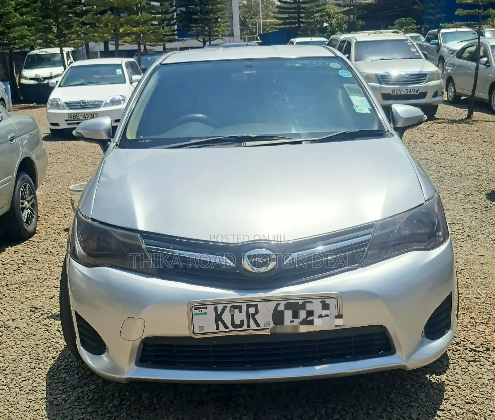 Toyota Corolla Fielder 2012 Silver