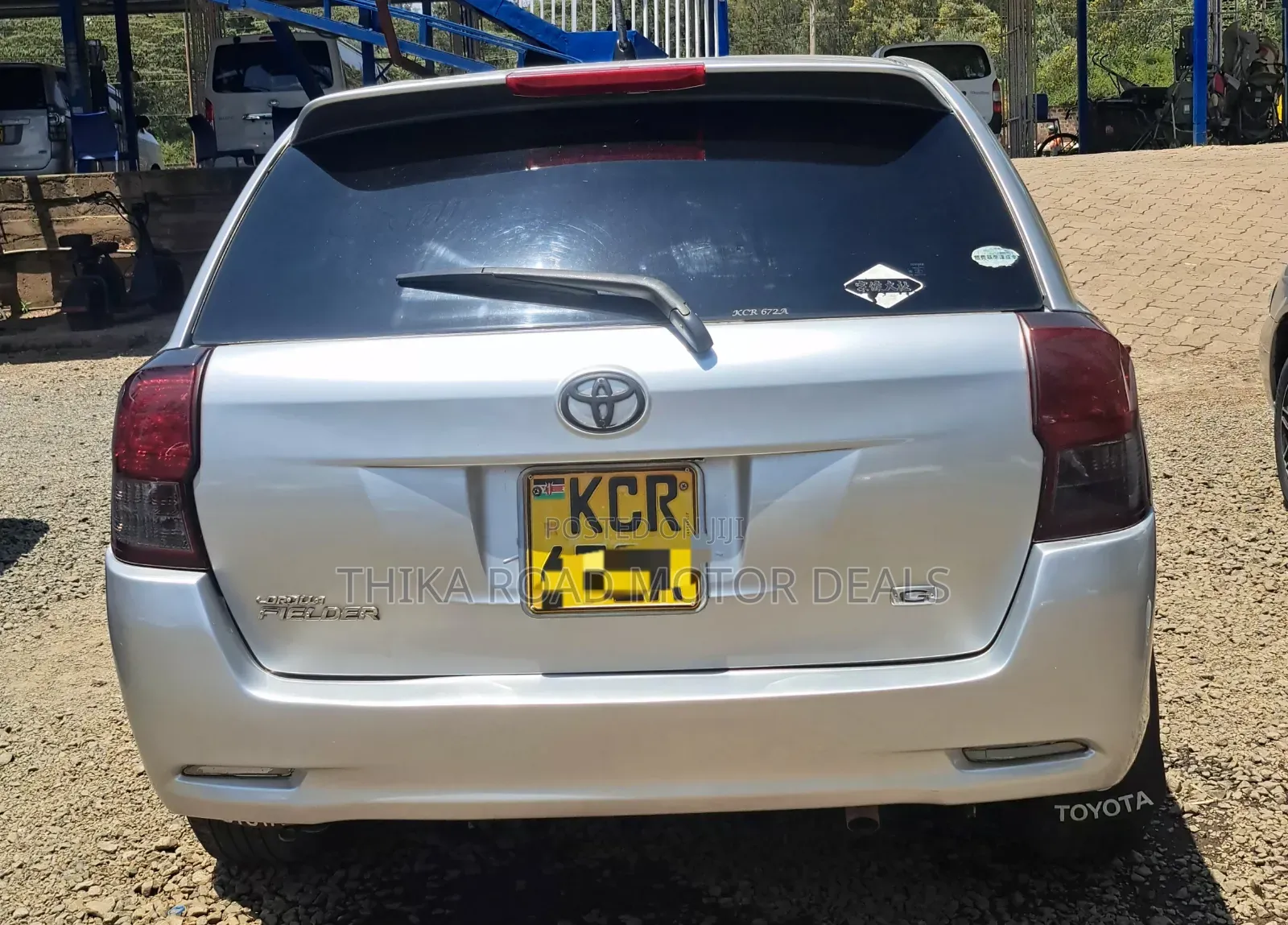 Toyota Corolla Fielder 2012 Silver
